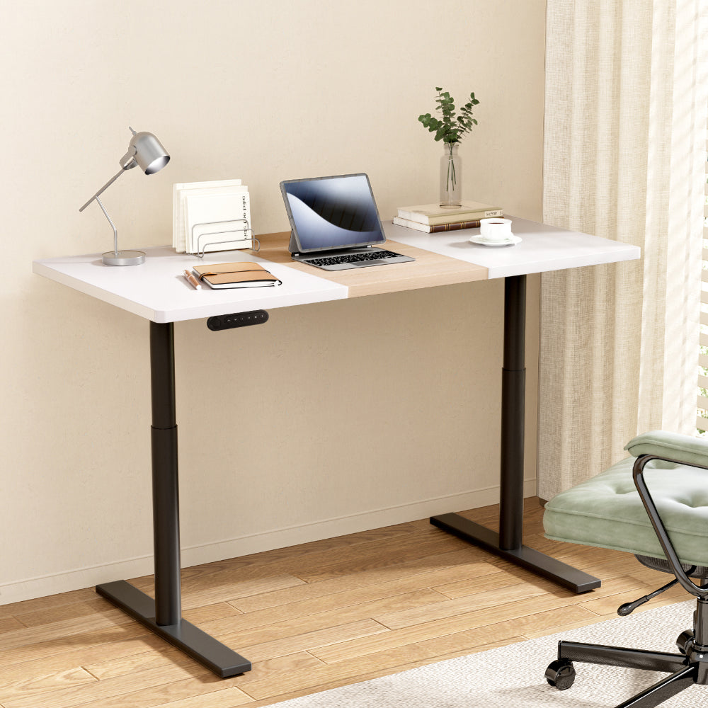 Artiss Standing Desk Motorised Electric Dual Motor 120CM-Furniture &gt; Office-PEROZ Accessories