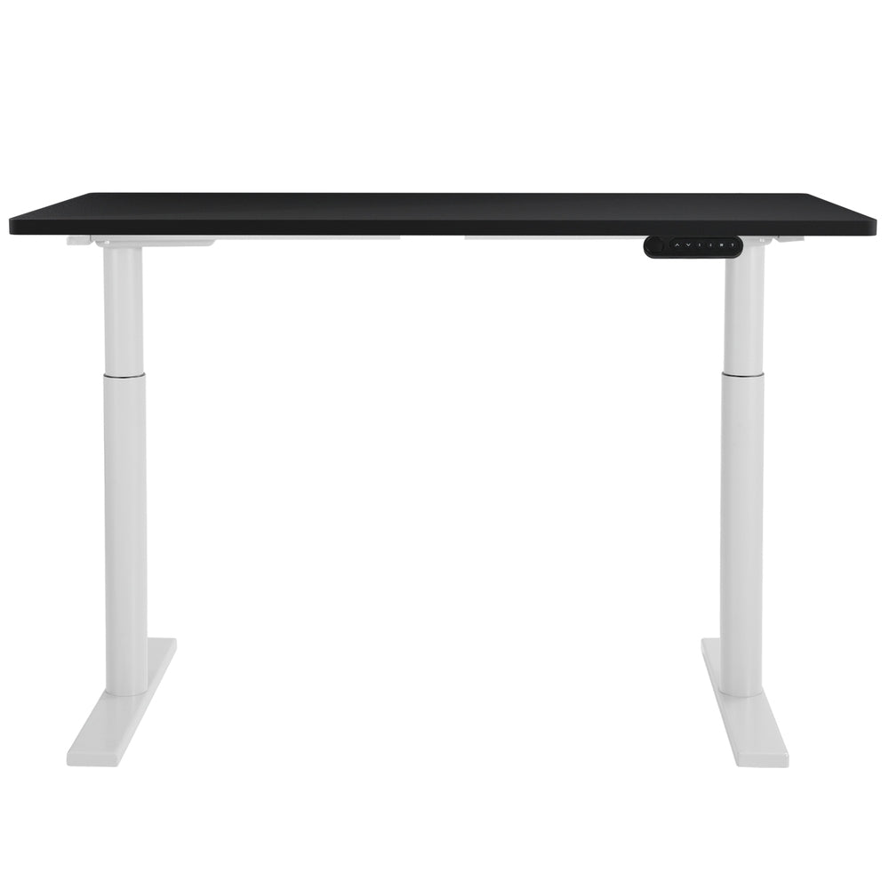 Artiss Standing Desk Motorised Electric Dual Motor 140CM Black-Office Desks-PEROZ Accessories