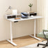 Artiss Electric Standing Desk with Storage Rack Shelf Drawers White 120CM-Furniture > Office > Office & Desk Chairs-PEROZ Accessories
