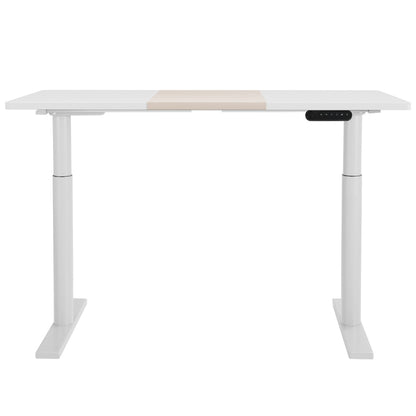 Artiss Standing Desk Motorised Electric Dual Motor 140CM White Pine-Furniture &gt; Office-PEROZ Accessories