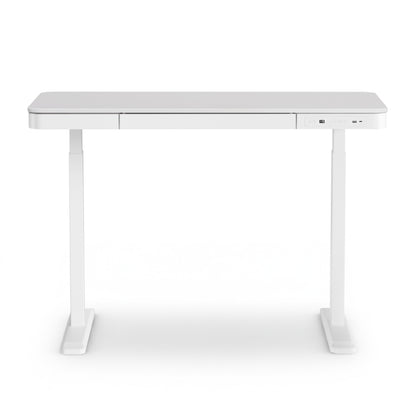 Artiss Standing Desk Motorised Electric Desks Drawer 120CM White-Furniture &gt; Office &gt; Desks-PEROZ Accessories