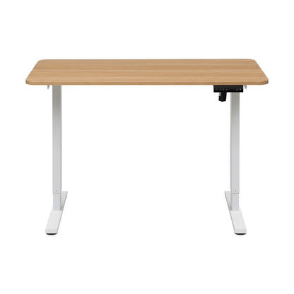 Artiss Electric Standing Desk Height Adjustable Table 120cm Natural White