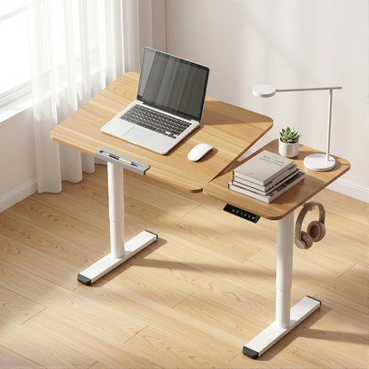 Artiss Electric Standing Desk Height Adjustable Sit Stand Desk Tilting Top-Furniture > Office > Desks-PEROZ Accessories