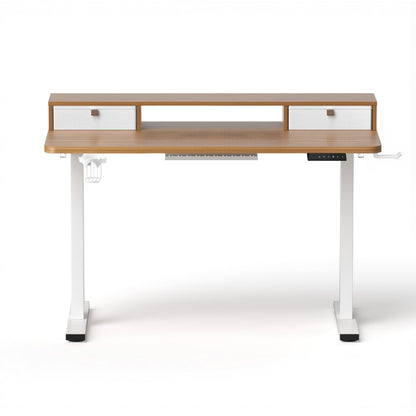 Artiss Electric Standing Desk Height Adjustable Sit Stand Desk Home Office-Furniture > Office > Desks-PEROZ Accessories