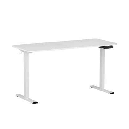 Artiss Electric Standing Desk 140cm Adjustable Height Motorised Home Office Desk White-Furniture &gt; Office &gt; Desks-PEROZ Accessories