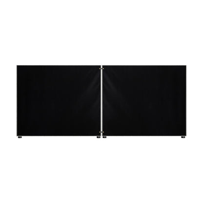 Oikiture Bed Frame Headboard Double Queen King White Boucle-Headboards-PEROZ Accessories