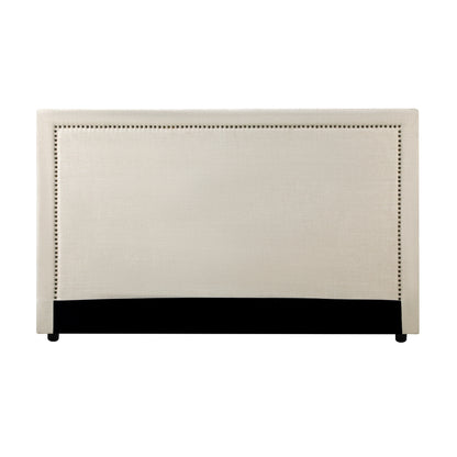 Oikiture Single Bed Headboard Bedhead Beige-Headboards-PEROZ Accessories