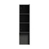 Oikiture Headboard King Size Bedhead with Storage Shelves Black-Headboard-PEROZ Accessories