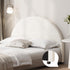 Oikiture Bed Head King Single Size Headboard Bedhead Boucle White-Headboards-PEROZ Accessories