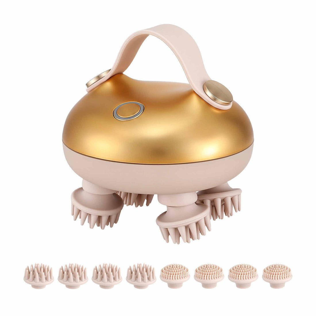 Livemor Scalp Massager Kneading Head Massager Scalp Stress Relax Portable Rechargeable Hair Massager Shower Massage Waterproof Cat Massager Scratcher, Gift for Mom Dad-Health &amp; Beauty > Massage &amp; Relaxation > Massagers-PEROZ Accessories