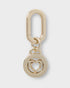 Heart Charm With Oval Hinge Ring Clip-Accessories-PEROZ Accessories