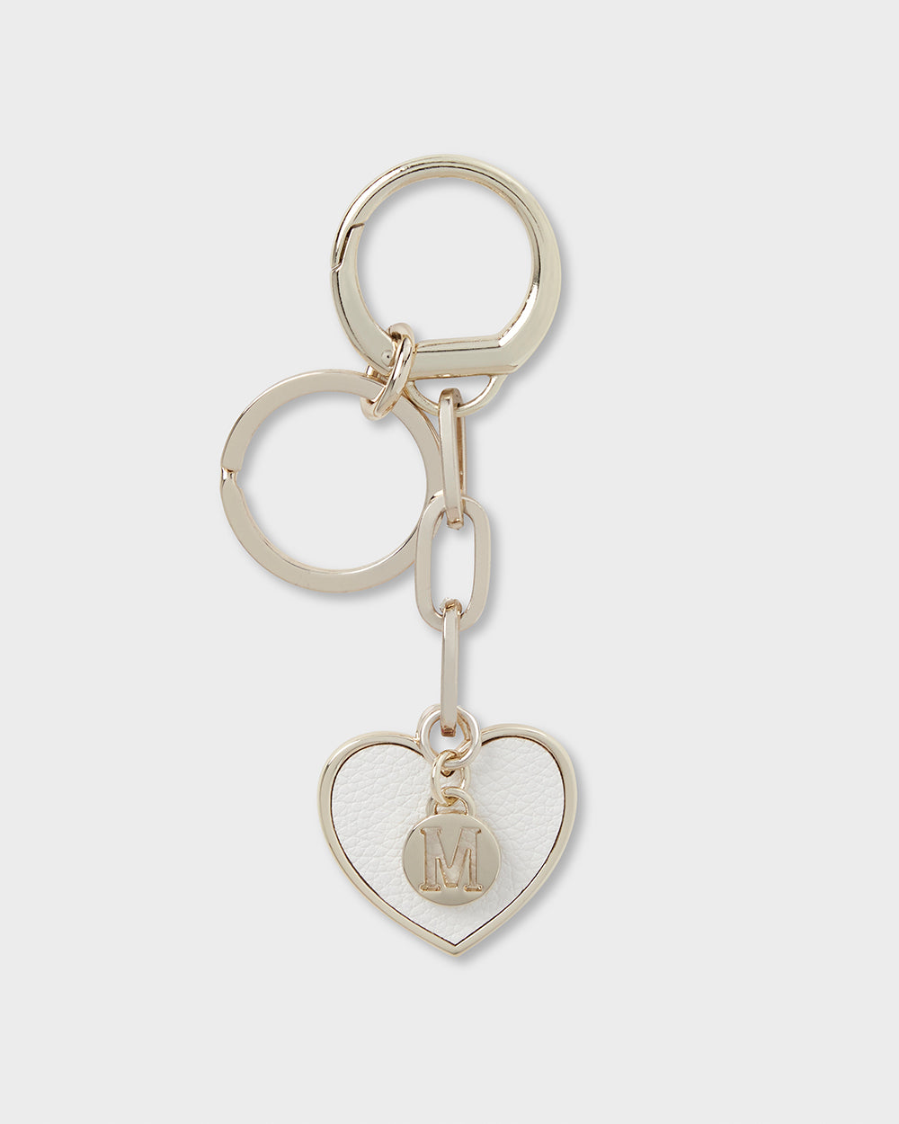 Heart Keychain With Personalisation Charm-Accessories-PEROZ Accessories