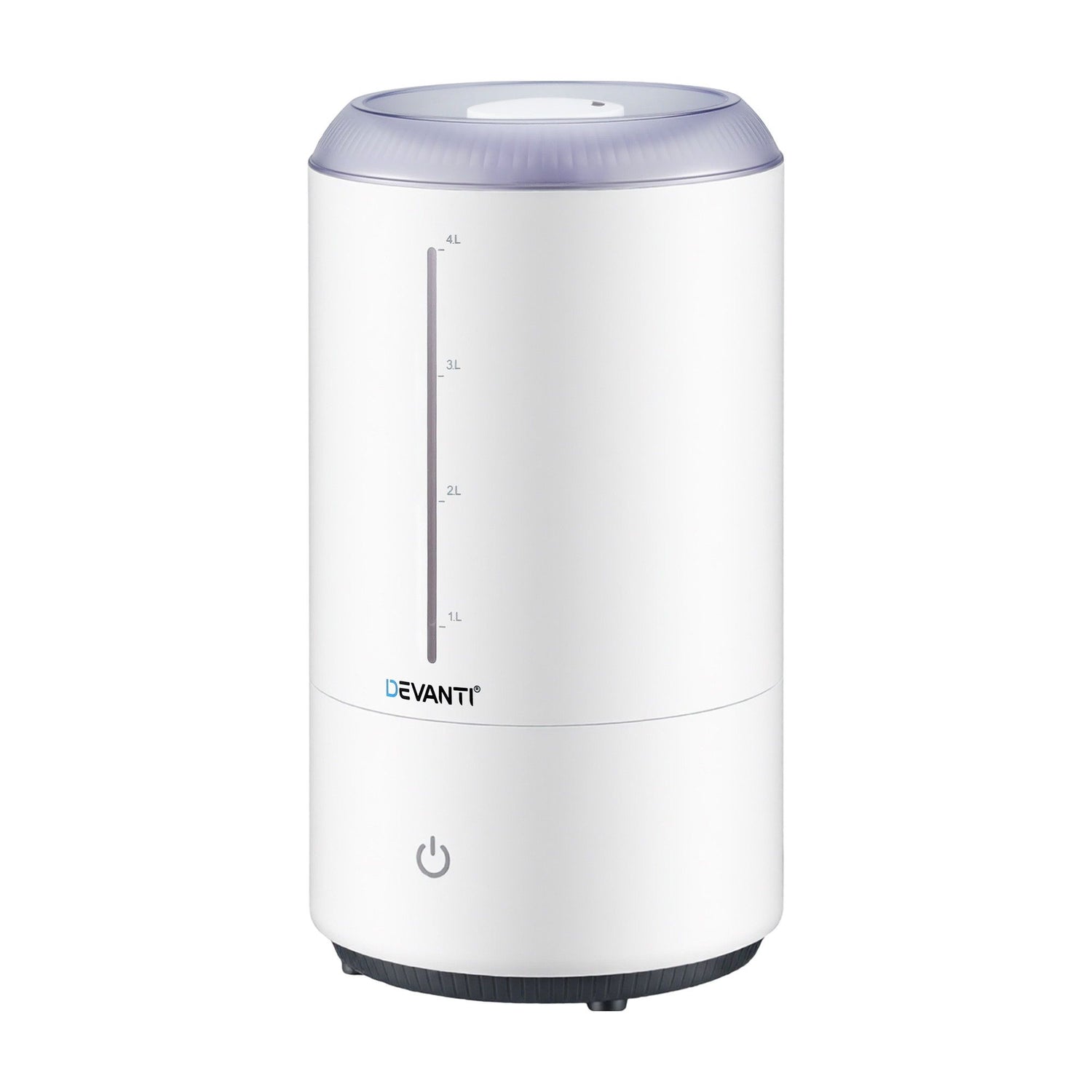 Devanti Ultrasonic Humidifier Aroma Diffuser Top Fill Quiet Bedroom 4L White