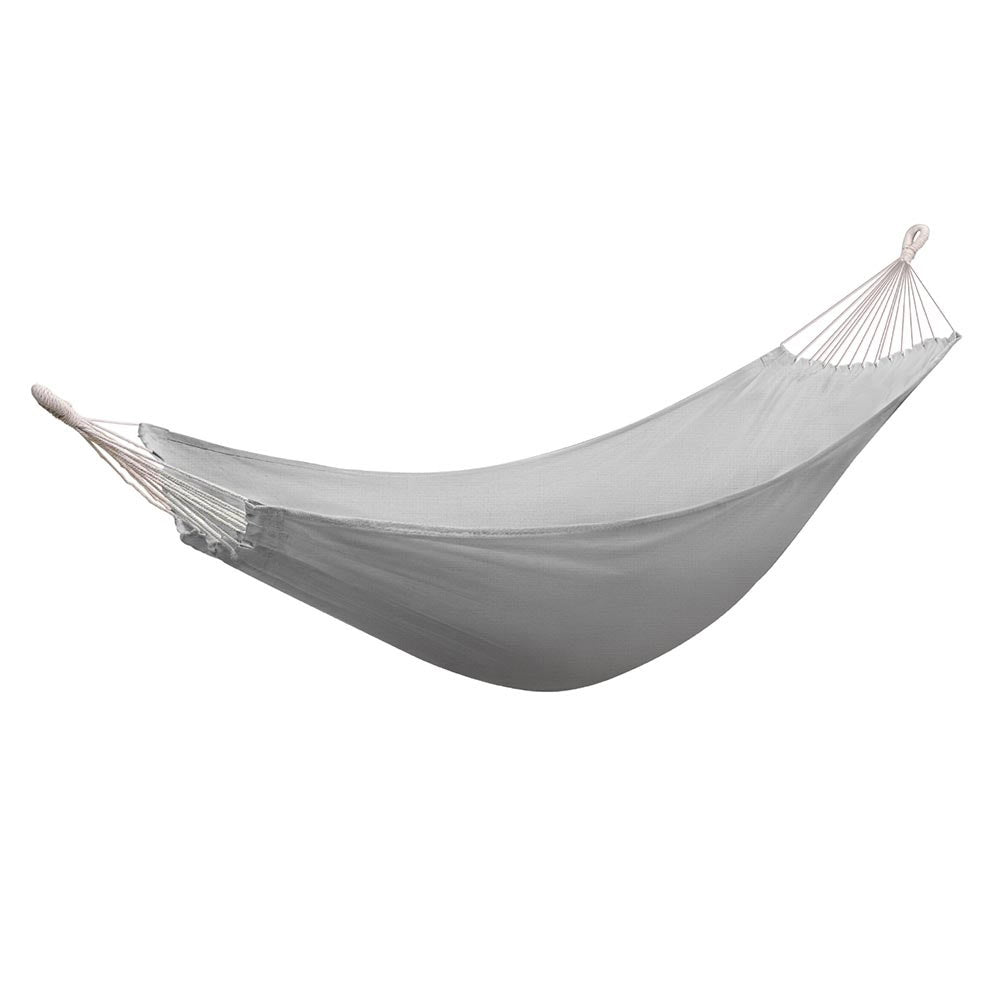 Gardeon Hammock Bed w/ Travel Bag Outdoor Lounge Chair Grey-Home &amp; Garden &gt; Hammocks &gt; Hammocks &amp; Accessories-PEROZ Accessories
