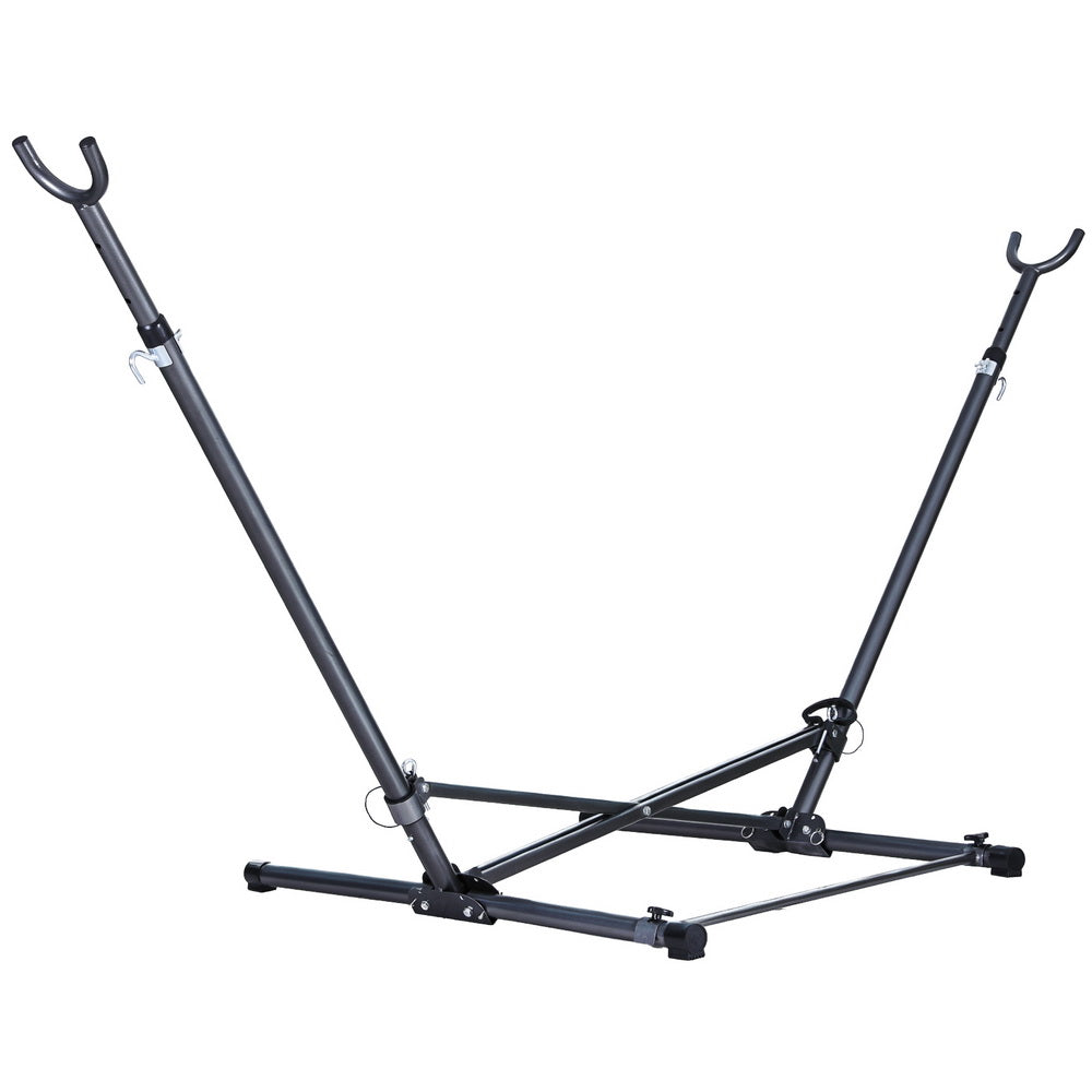 Gardeon Hammock Bed Stand Steel Frame Outdoor Indoor-Home &amp; Garden &gt; Hammocks &gt; Hammocks &amp; Accessories-PEROZ Accessories