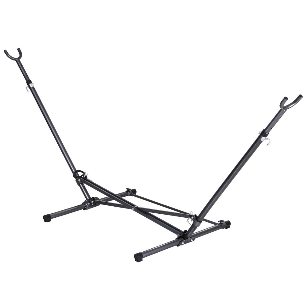 Gardeon Hammock Bed Stand Steel Frame Outdoor Indoor-Home &amp; Garden &gt; Hammocks &gt; Hammocks &amp; Accessories-PEROZ Accessories