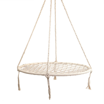 Gardeon Hammock Chair Outdoor Tree Swing Nest Web Hanging Seat 100cm-Hammock-PEROZ Accessories