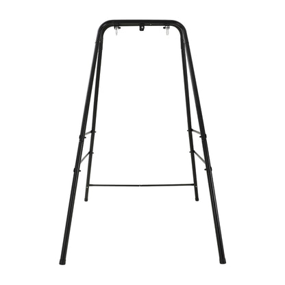 Gardeon Hammock Stand 135cm x180cm Steel Frame for Hanging Chairs Black