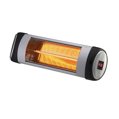 Vevare Electric Infrared Radiant Heater 2x1500W Remote-Heaters-PEROZ Accessories
