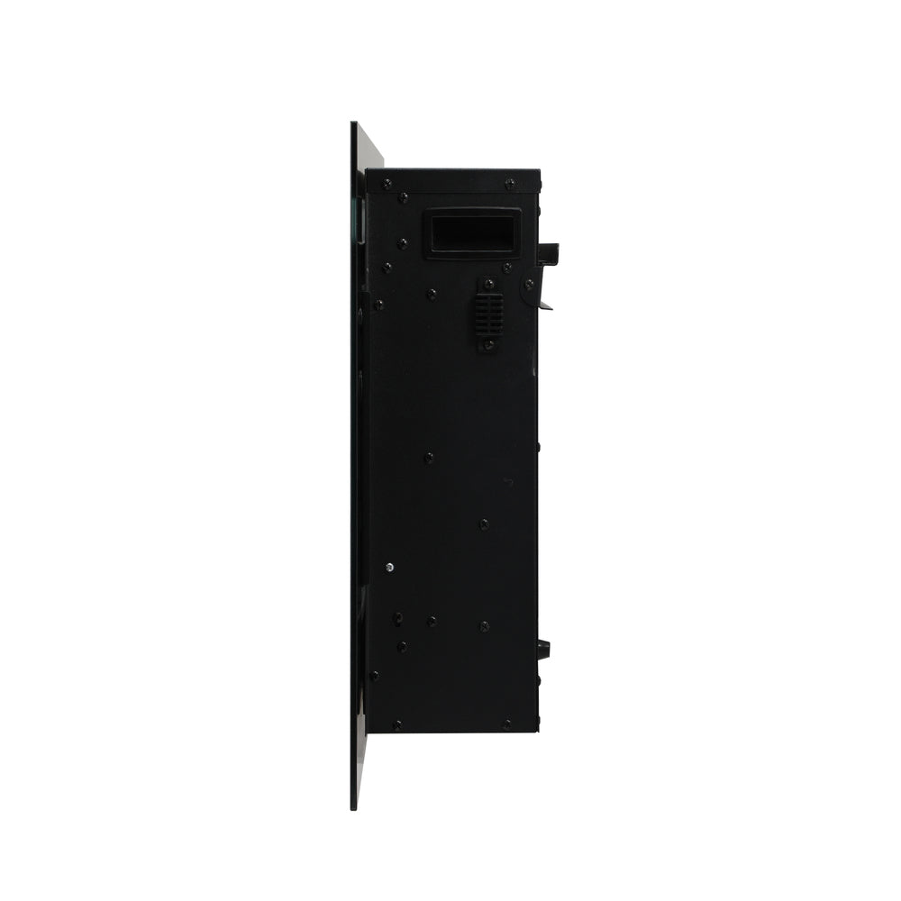 Vevare Electric Fireplace Heater Wall Mounted 3D Flame Effect 2000W-Electric Fireplace Heaters-PEROZ Accessories