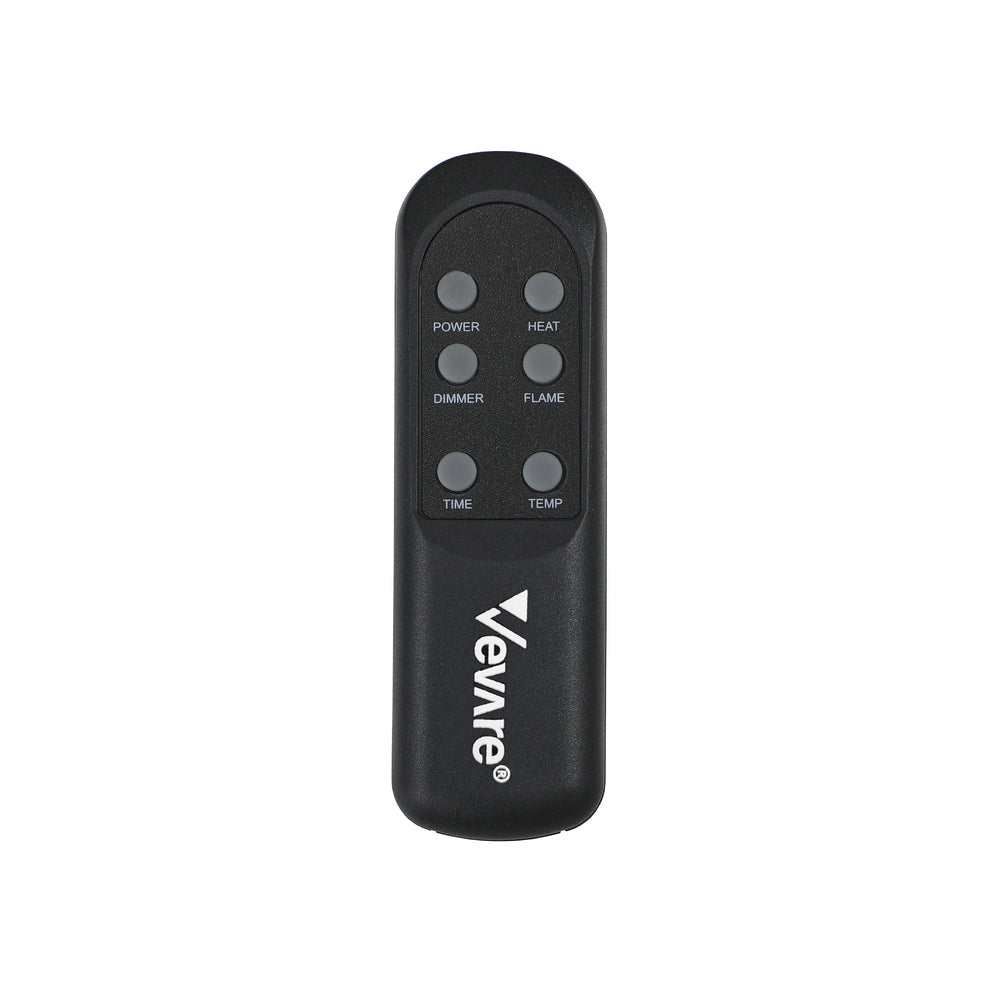 Vevare Electric Fireplace Heater Wall Mounted 3D Flame Effect 2000W-Electric Fireplace Heaters-PEROZ Accessories
