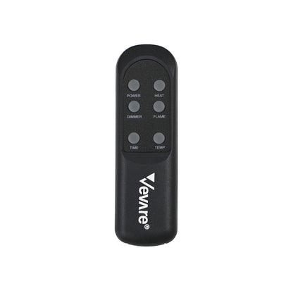 Vevare Electric Fireplace Heater Wall Mounted 3D Flame Effect 2000W-Electric Fireplace Heaters-PEROZ Accessories