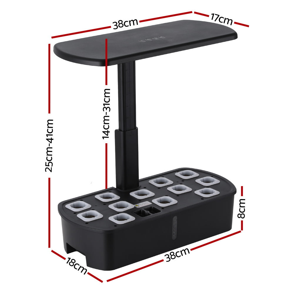 Green Fingers Hydroponics Growing System with LED lights-Home &amp; Garden &gt; Garden Tools &gt; Gardening Tools-PEROZ Accessories