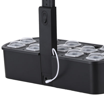 Green Fingers Hydroponics Growing System with LED lights-Home &amp; Garden &gt; Garden Tools &gt; Gardening Tools-PEROZ Accessories