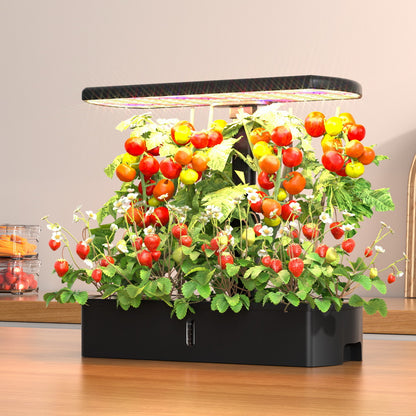 Green Fingers Hydroponics Growing System with LED lights-Home &amp; Garden &gt; Garden Tools &gt; Gardening Tools-PEROZ Accessories