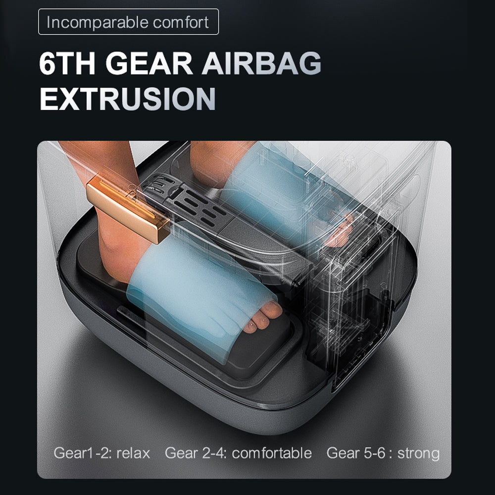 Hoper Layer Foot SPA Airbag Squeezing Foot Bath Massager Dry and Wet Dual-use QN-01-Foot Care-PEROZ Accessories