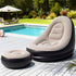 Gardeon Inflatable Chair with Ottoman Air Sofa Blow Up Air Chair for Camping with Pump-Furniture > Outdoor > Outdoor Sofas & Lounge Sets-PEROZ Accessories