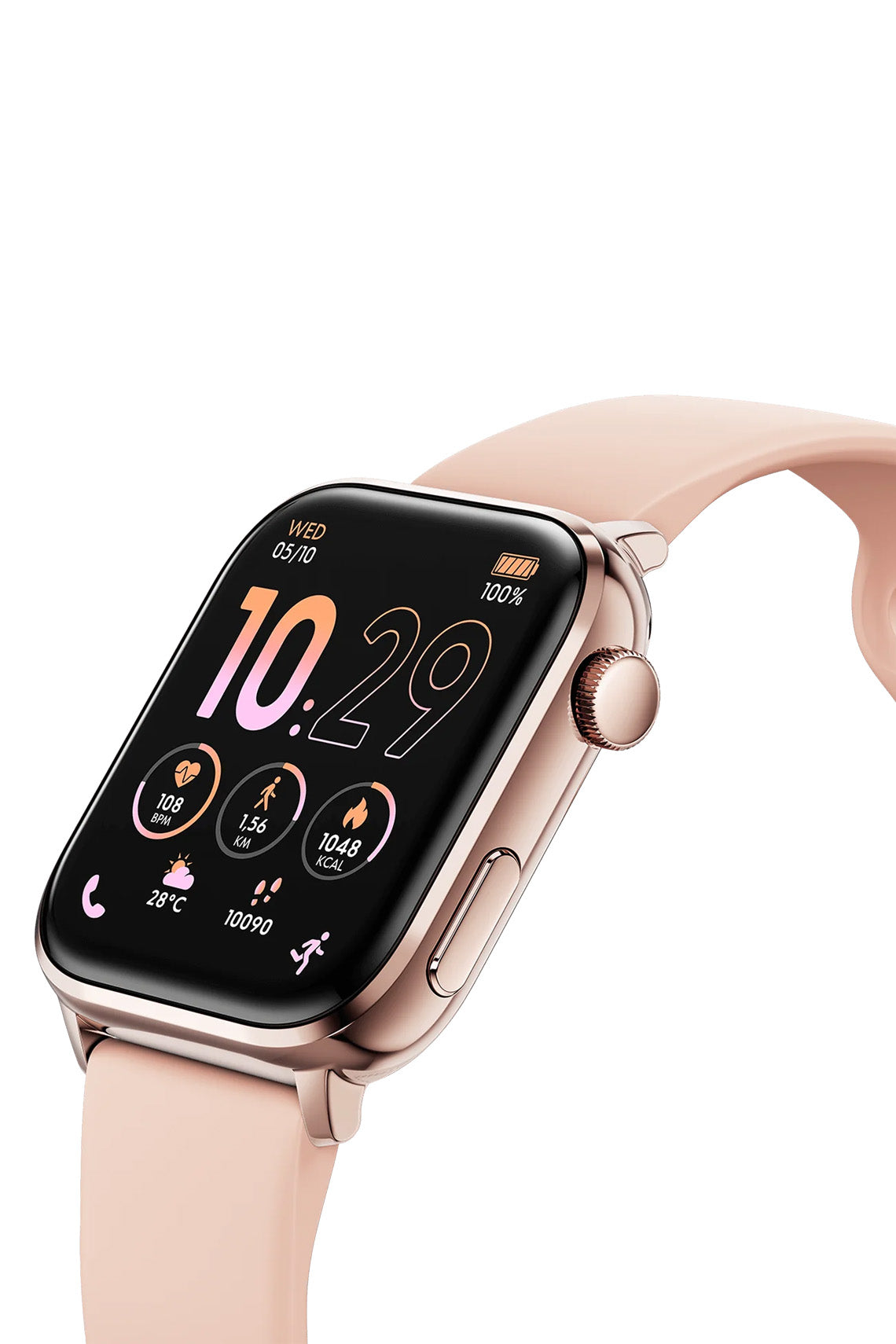 ICE smart 3.0 Rectangular 1.78 Amoled GPS Nude Silicone Strap Watch-PEROZ Accessories