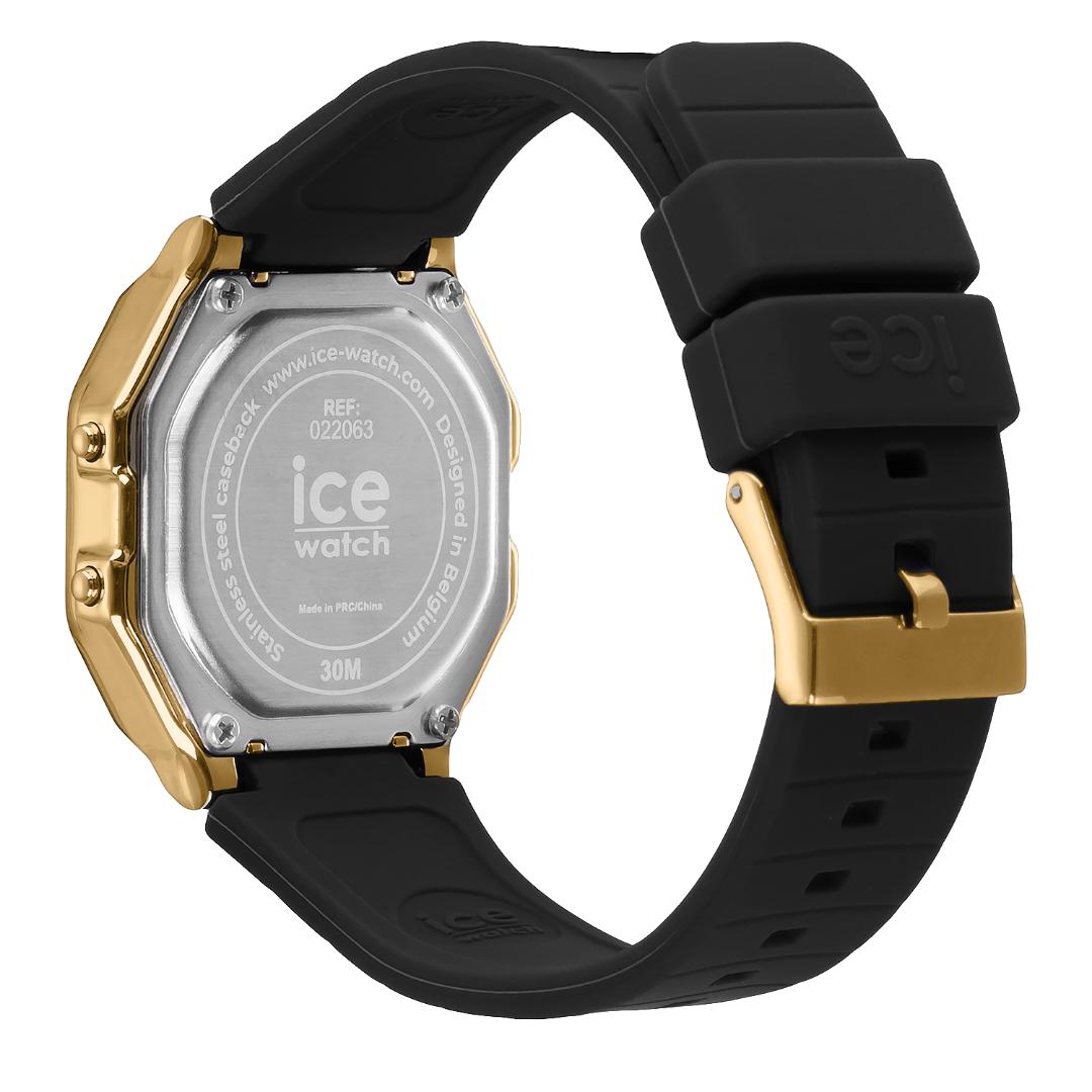 ICE digit retro - Black gold-PEROZ Accessories