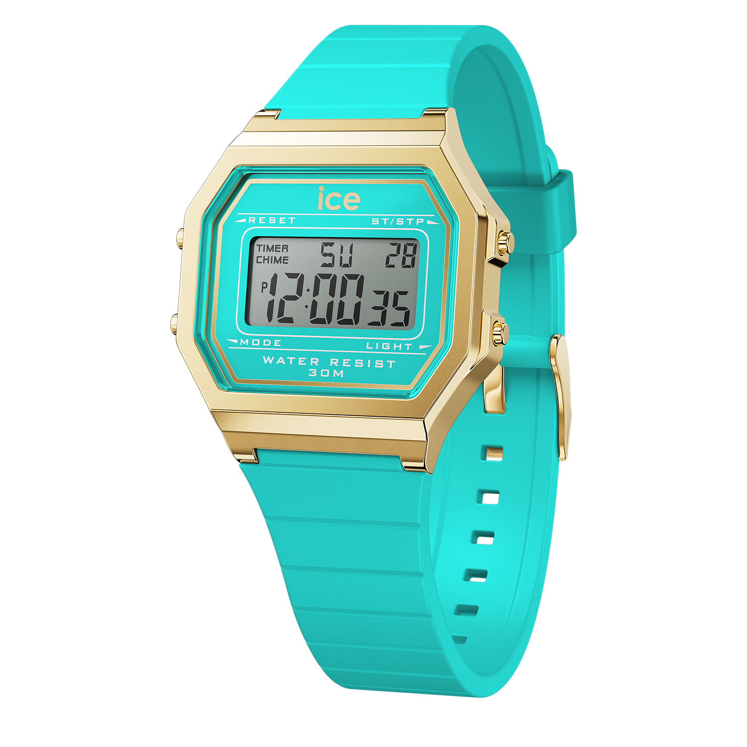 ICE digit retro - Blue curacao-PEROZ Accessories