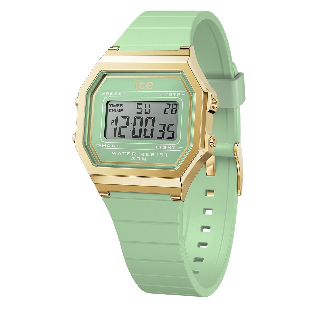 ICE digit retro - Lagoon green-PEROZ Accessories