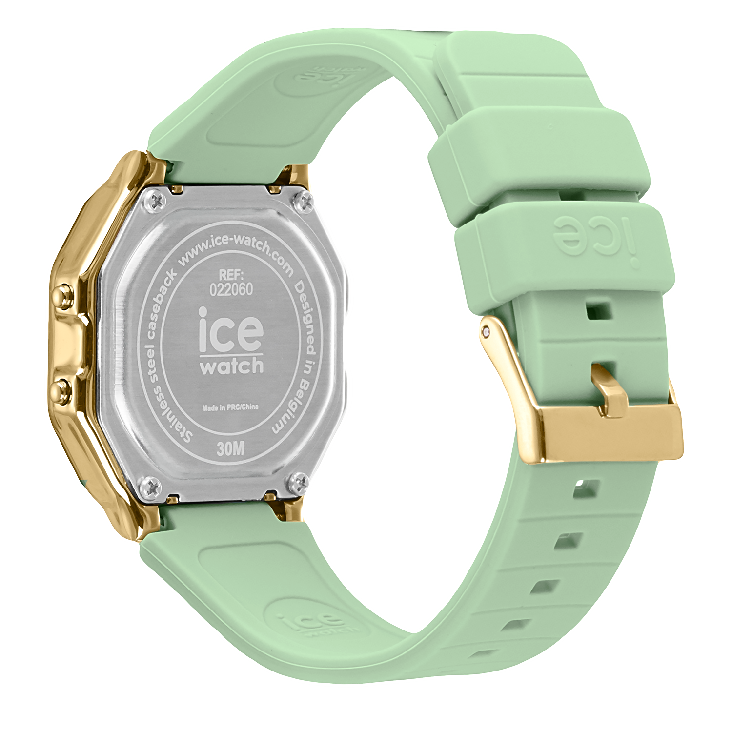 ICE digit retro - Lagoon green-PEROZ Accessories