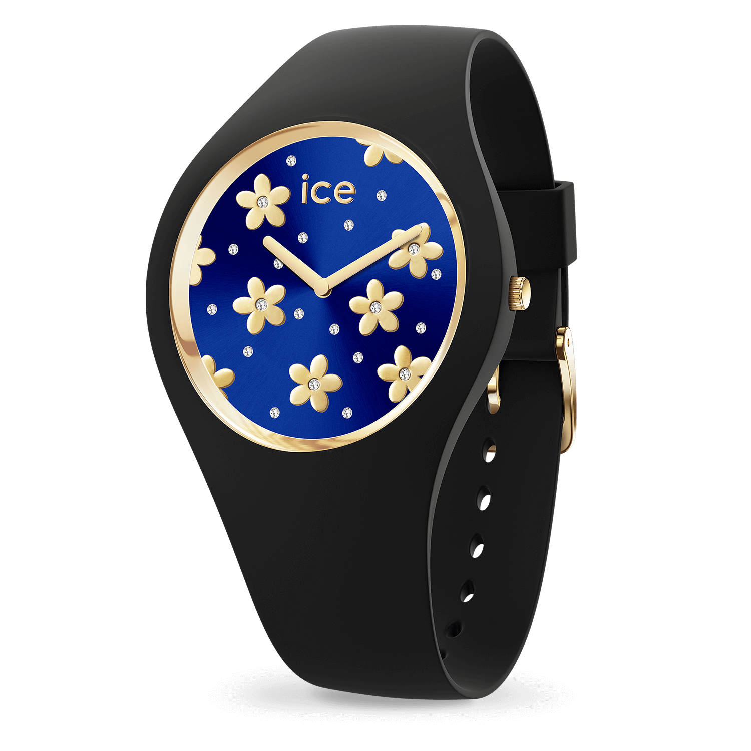 ICE flower - Precious deep blue-PEROZ Accessories