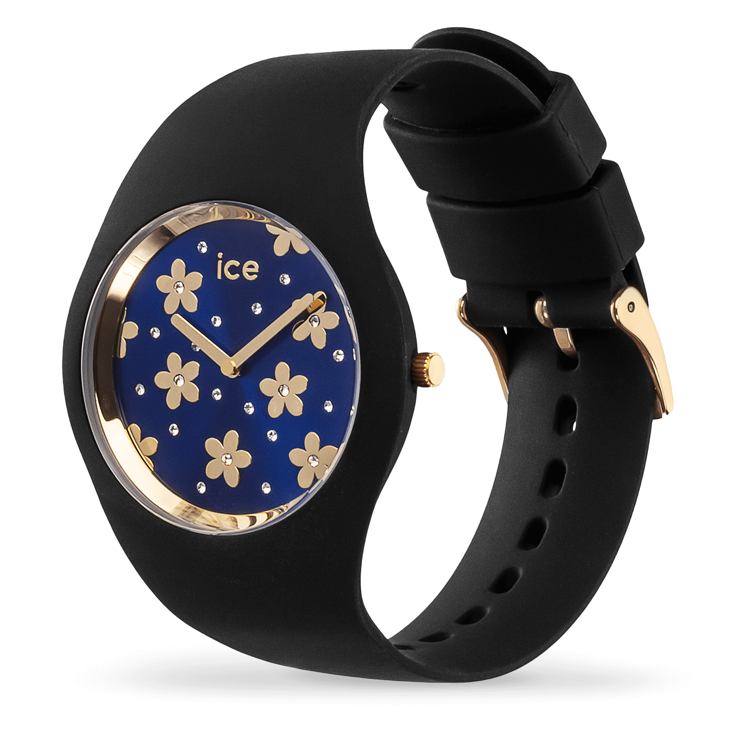 ICE flower - Precious deep blue-PEROZ Accessories