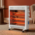 Devanti 2200W Infrared Radiant Heater Portable Electric Space Heating White-Appliances > Heaters > Patio Heaters-PEROZ Accessories