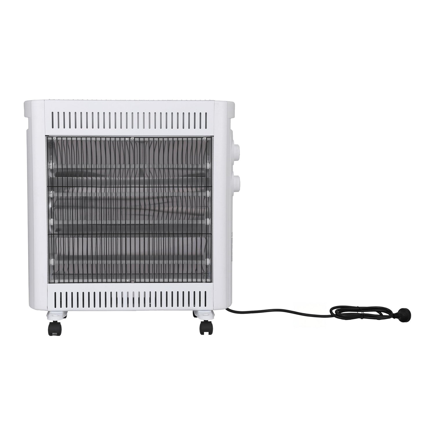 Devanti 2200W Infrared Radiant Heater Portable Electric Space Heating White-Appliances > Heaters > Patio Heaters-PEROZ Accessories