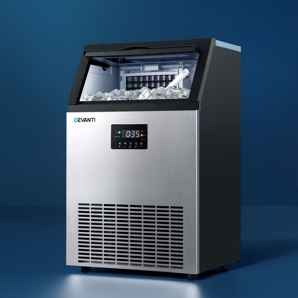 Devanti 45kg Ice Maker Commercial Machine-Appliances > Kitchen Appliances > Ice Makers-PEROZ Accessories