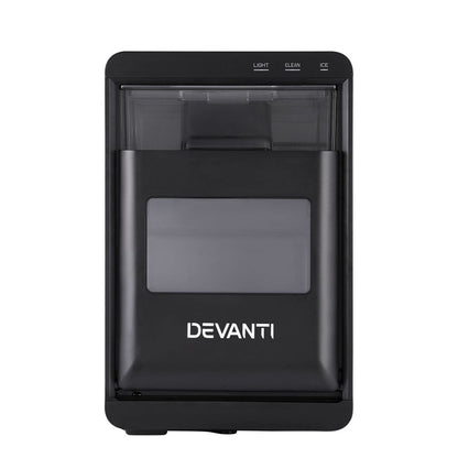 Devanti Ice Maker Machine 20kg Chewable Nugget Ice Countertop w/Self Cleaning-Appliances > Kitchen Appliances > Ice Makers-PEROZ Accessories