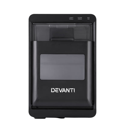 Devanti Ice Maker Machine 20kg Chewable Nugget Ice Countertop w/Self Cleaning-Appliances > Kitchen Appliances > Ice Makers-PEROZ Accessories
