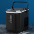 Devanti 12kg Ice Maker Machine 1.3L w/Scoop Holder Black-Appliances > Kitchen Appliances > Ice Makers-PEROZ Accessories