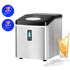 Devanti 3.2L Stainless Steel Portable Ice Cube Maker-Ice Makers-PEROZ Accessories