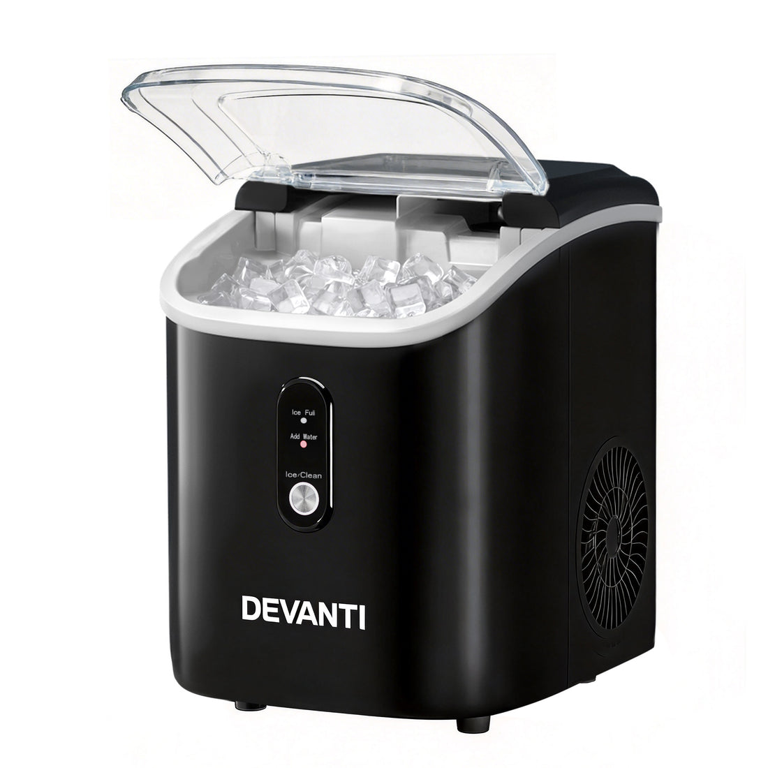 Devanti 15kg Nugget Ice Maker Machine-Appliances > Kitchen Appliances-PEROZ Accessories