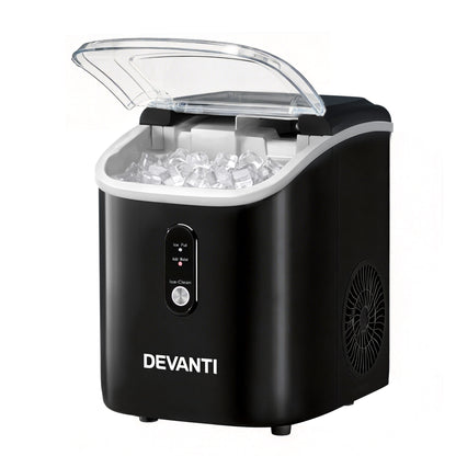 Devanti 15kg Nugget Ice Maker Machine-Appliances > Kitchen Appliances-PEROZ Accessories