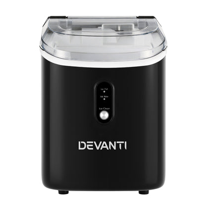Devanti 15kg Nugget Ice Maker Machine-Appliances > Kitchen Appliances-PEROZ Accessories