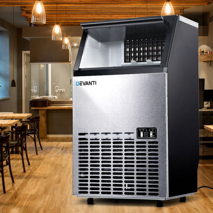 Devanti 45-60kg Commercial Ice Maker Machine-Ice Makers-PEROZ Accessories