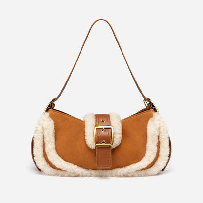 Ugg Shearling Baguette Bag